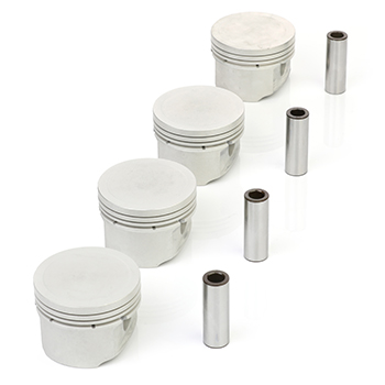 بسته 4 عددی پیستون TU5 سایز 025 بدون رینگ عظام