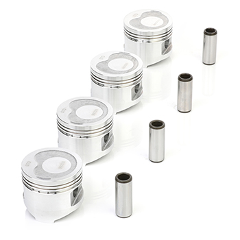 بسته 4 عددی پیستون پراید گاز سوز سایز 025 عظام